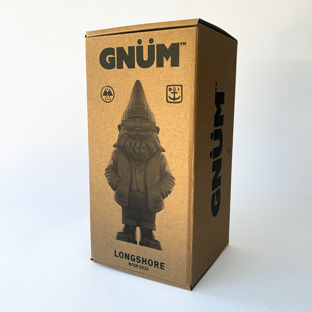 Longshore Garden Gnome in Noir